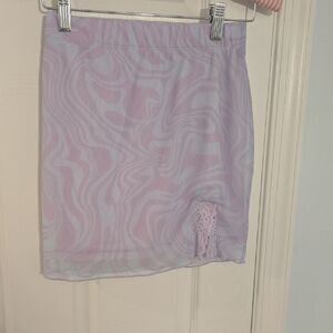 Forever 21 Purple Mini Pencil Skirt for Cocktail